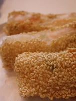 Sesame Prawn Wrap